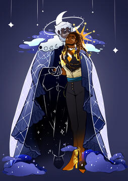 Semi-Realistic Gradient Fullbody