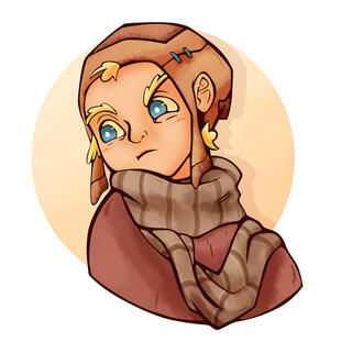 Semi-Realistic Full Color Bust